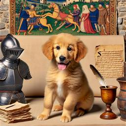 13th Century dog photo.