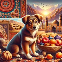 Afghanistan dog photo.