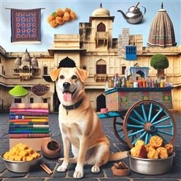 Ahmedabad dog photo.