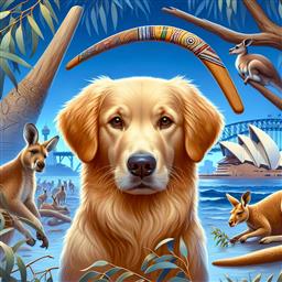 Australia dog photo.