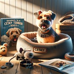 Cesky Terrier dog photo.