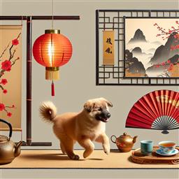 China dog photo.