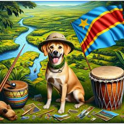 Democratic Republic of the Congo dog photo.