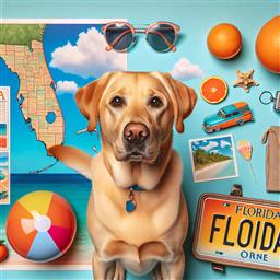 Florida dog photo.