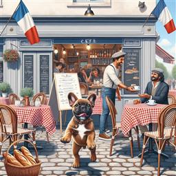 France dog photo.