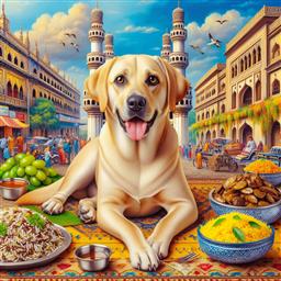 Hyderabad dog photo.