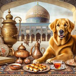 Iran dog photo.