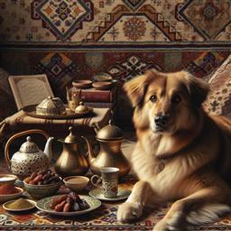 Iranian Persian dog photo.