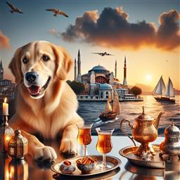 Istanbul dog photo.