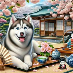 Japanese dog photo.