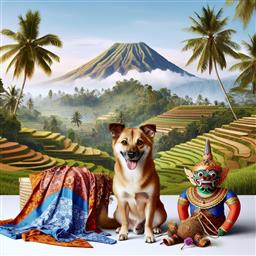 Javanese dog photo.