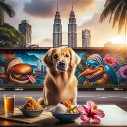 Kuala Lumpur dog photo.