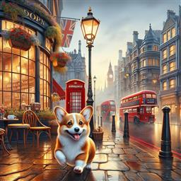 London dog photo.