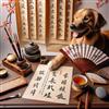 Thumb of Mandarin Chinese dog photo.