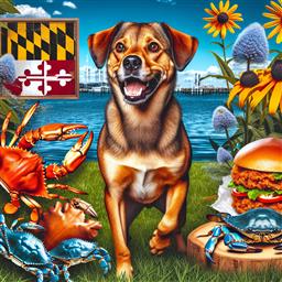 Maryland dog photo.