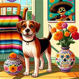 Mexico dog photo.