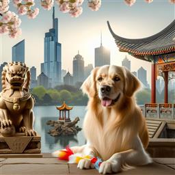 Nanjing dog photo.
