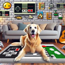 Nintendo dog photo.