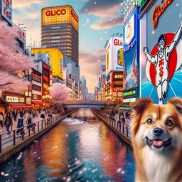 Osaka dog photo.