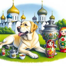 russian dog photo.