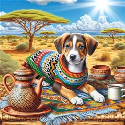 Somalia dog photo.