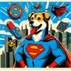 Thumb of Superman dog photo.