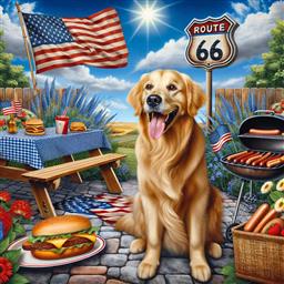 United States dog photo.
