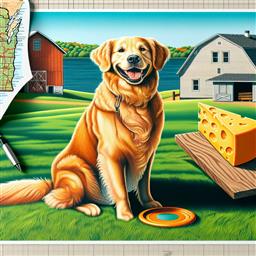 Wisconsin dog photo.