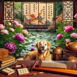 Wu Chinese dog photo.