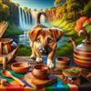 Zambia dog photo.
